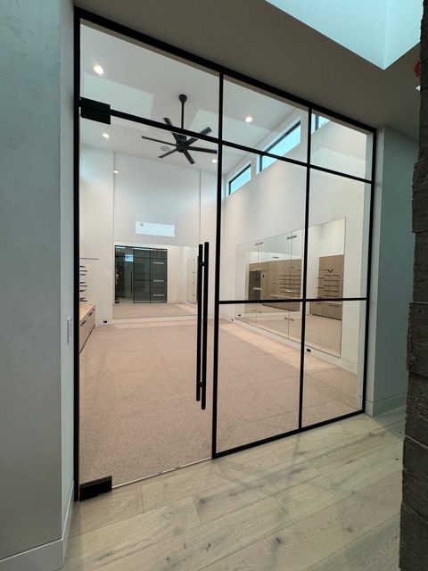 Archistruct Glass, Glass railing inside home